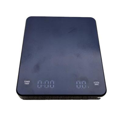 China WITH LID Latest Professional Food 3000g0.1g Portable Digital Coffee With Timer Electronic Kitchen Scale for sale