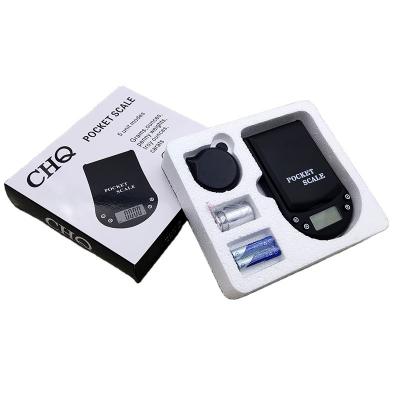 China WITH COVER New Promotional Portable Digital Scale Weighing LED Screen 0.01g Mini Pocket Digital Jewelry Scale for sale