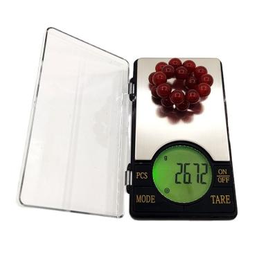 China WITH COVER High Precision 0.01g Mini Pocket Gold Jewelry Pocket Digital Cheap Portable Electronic Jewelry Scale for sale