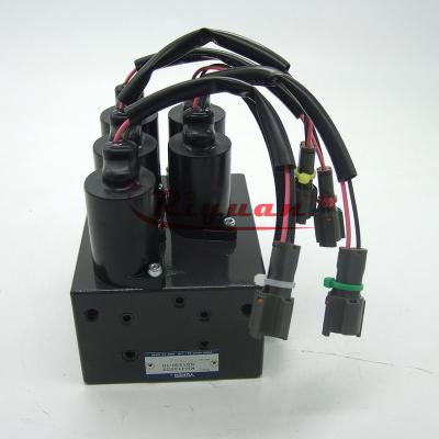 China Machinery repair shops five solenoid valve assembly KHJ14520 SH240-5 SH350-5 CX360B 4HK1 for isuzu for sale