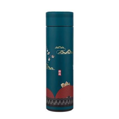 China 304 Stainless Steel PORTABLE Vacuum Flask With Reasonable Temperature LED Double Wall Insulated Thermos Glass Mug for sale