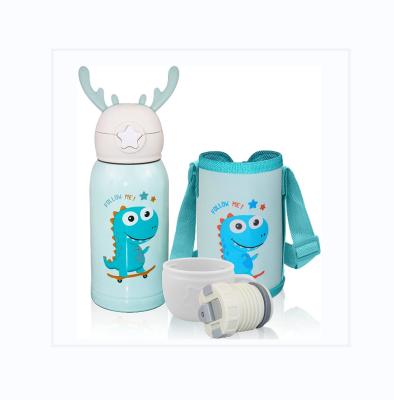 China New Fashion Leakproof Personalized Children's Cups Wholesale Light Weight Viable For Baby Children 300ML Sippy Water Cup Bottle for sale