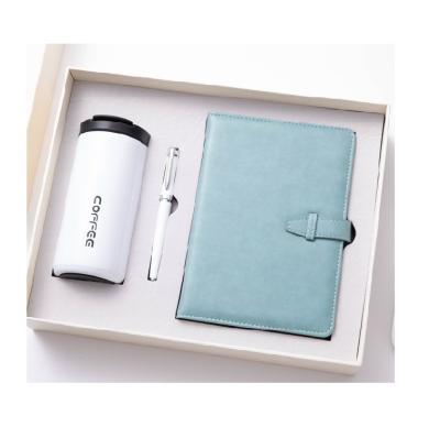 China Fashion\Classic\Business Office\Sports Gift Sets Luxury Custom Logo Pen Coffee Cup And Notebook Business Gift Sets Of High Quality Promotional Products for sale