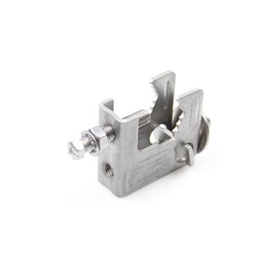 China Communication Collar 304 Stainless Steel Steering Clamps Fitted With M8 Screw for sale