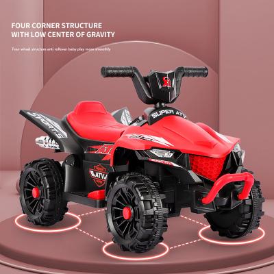 China Ride On Toy 12v Kids Powerwheels ATVS 4 Battery Operated Biker Quad For Kids Electric Car Toys Ride On Car for sale