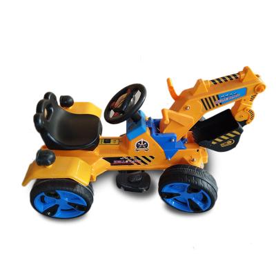 China Ride On Toy Four Wheels Electric Children's Music Excavator/Electric Mini Excavator/Child Excavator for sale