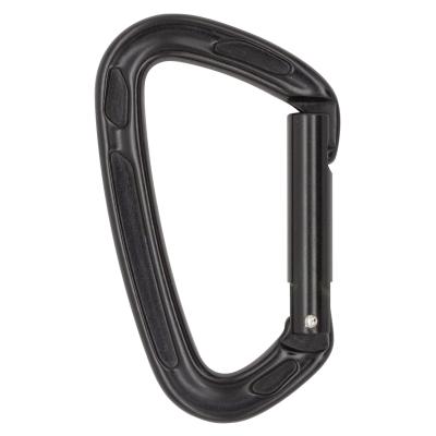 China Custom Logo 24KN Carabiner Climbing Carabiner Aluminum Snap Lock Eco-friendly Factory For Hammock for sale