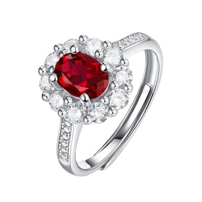 China Other good quality Rose Cute Ruby Ring of competitive price for sale