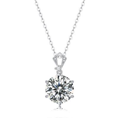 China TRENDY Wholesale Fashion Unique Design Moissanite Jewelry Necklace Pendant for sale