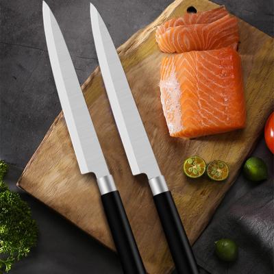 China Sustainable 8inch Stainless Steel Sushi Knife Cooking Sashimi Knife With PP Handle for sale