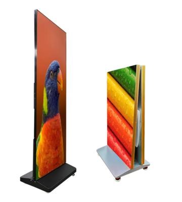 China SMD2121 12bit Smart Led Poster Display FHD Customized for sale