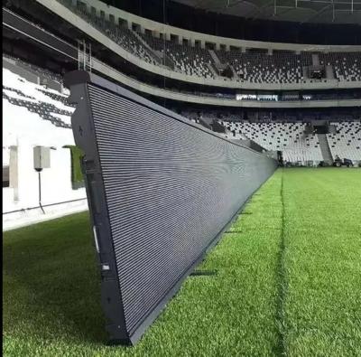 China 105mm Slim Full Color Stadium Perimeter LED Display System With Front Rear Service for sale