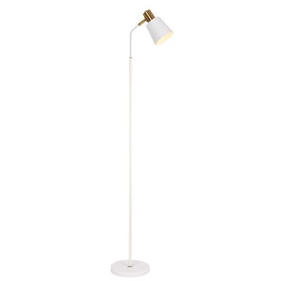 China Simple and modern hot-selling minimalist floor lamp Amazon white metal led decorative goose hotel floor lamp for sale