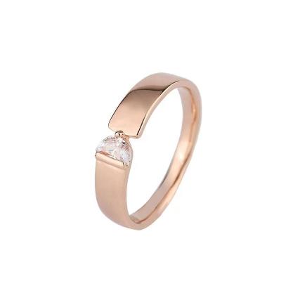 China The other hot Japanese set diamond ring tidal tide cold wind niche design women and men female douyin ring for sale