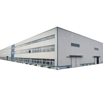 China Steel Frame Traditional Metal Structure Building Prefab Warehouse for sale