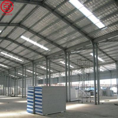 China Long using time up to 50 years solid structure pre-engineered light steel warehouse for sale