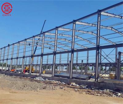 China Construction Light Steel Structure Prefab Construction Building Materials Warehouse for sale