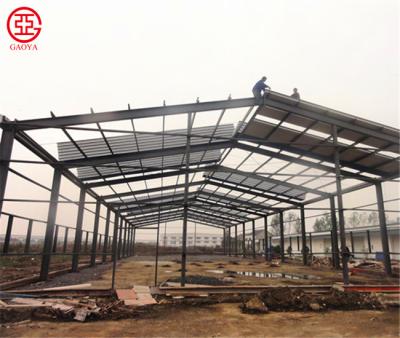 China Single Steel Fabricated Barn JIS GB House Light Structure Steel Cast Prefab Steel AISI ASTM for sale