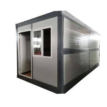 China 20ft Traditional Ready Made Easy Install Luxury Container House Portable Modular Homes / Prefab Folding Container House for sale