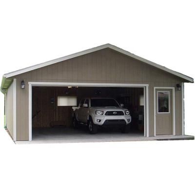 China Factory Sell Low Cost Metal Prefab Steel Structure Car Garage / Self Storage for sale