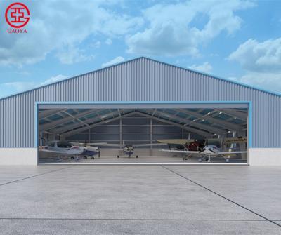 China Hangar Prefabricated Steel Structure Aircraft Hangar With Professional Design for sale