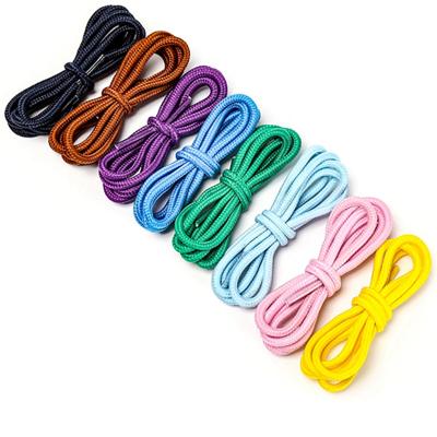 China Single Round Warm Sneaker Laces Polyester Casual Single Round Strings For Adults And Children 80cm for sale