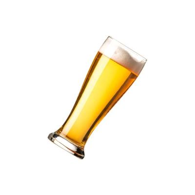 China PORTABLE 600ml high capacity classic high quality fancy beer clear glass mug for sale