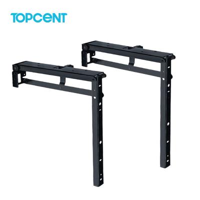 China Topcent Modern Heavy Duty Aluminum Glass Door Hinge Invisible Hidden Cabinet Hinge for sale