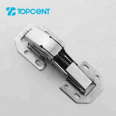 China TOPCENT Modern Nickel Cold Rolled Spring Steel Hydraulic Self Closing Hinge for sale