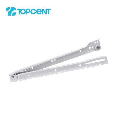 China Modern White Powder Plated Side Mounted Drawer Sliding Rail for sale