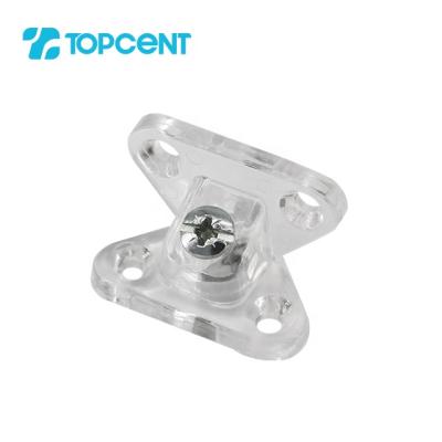 China Topcent Modern Plastic Furniture Wardrobe Cabinet Butterfly Zamac Connectors for sale