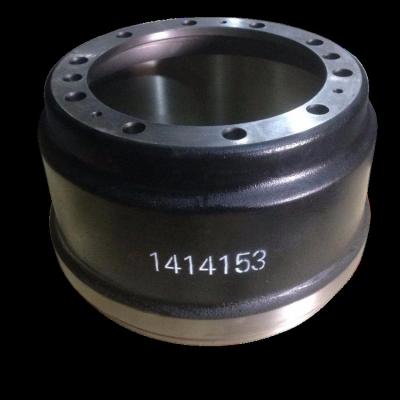 China Semi Truck Heavy Duty Brake System Parts Truck Rear Brake Drum 2378715 1414153 2109552 For Scania for sale