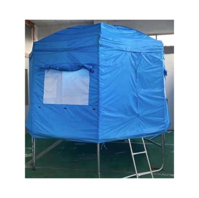 China 190T Polyester Surround All Kids Have Fun 8ft Polyester Square Tents For Trampolines for sale