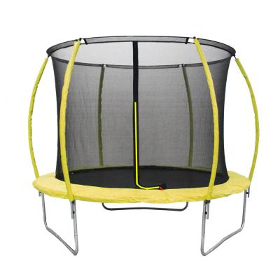 China With Protective Net Modern Playground Kids Outdoor 10ft Pumpkin Trampoline With Protective Net for sale