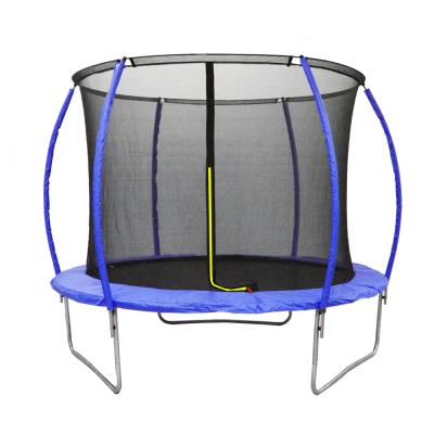 China With Protective Net Hot Sale Ensure Safety Jumping Children Round Pumpkin Trampoline Outdoor Park for sale