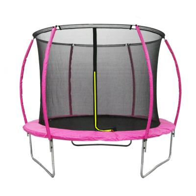 China With new type attractive price protective net type 10ft big big outdoor park trampoline with safety for sale