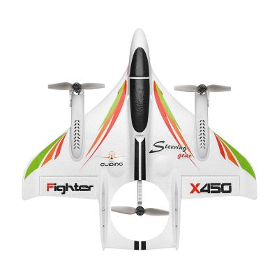 China Toys for children GREAT POWER STAR XK X450 VTOL Airplane 2.4G 6CH EP0 450mm 3D/6G Mode Switchable Aerobatics Wingspan Multi-rotor and Multiple RTF for sale