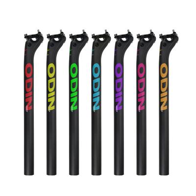 China Odin Zeus Universal 27.2 30.8 31.6Mtb ​​31.6Mtb ​​Road Bike Mountain Seat Postal Road Bike Carbon 350mm Dropper Bicycle Seatpost 400mm Parts for sale