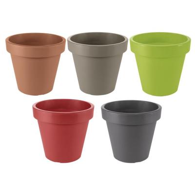 China Manufacturer Wholesale Plastic Flower Planters Pots UV Resistant for sale