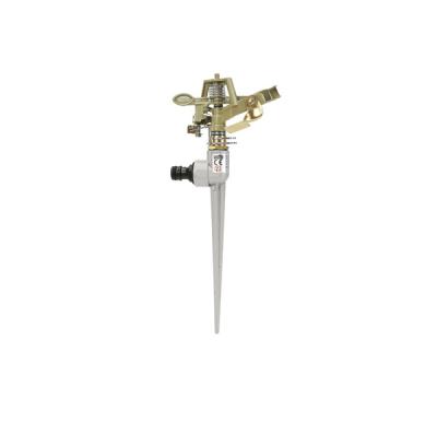 China 9 Models Garden Lawn Sprinkler Pulse Sprinkler With Metal Spike Irrigation Sprinkler Watering Irrigation for sale