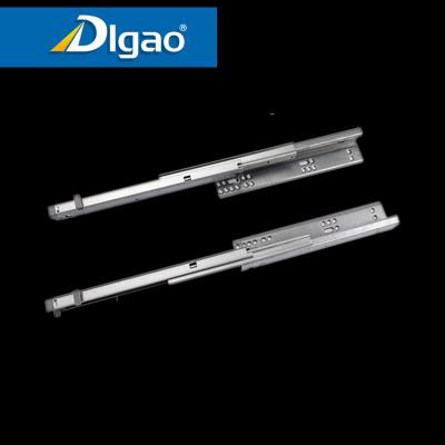 China Digao modern triple extension mepla drawer slide heavy duty telescopic slide rail for sale