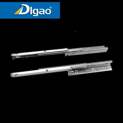 China Modern Heavy Duty Full Extension Drawer Slide Rail Bottom Support Vertical Telescopic Drawer Rails for sale