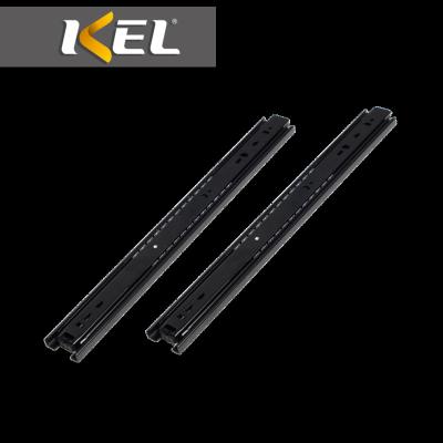 China Modern steel ball bearing mepla furniture drawer slide soft closing cold rolled telescopic slide for sale