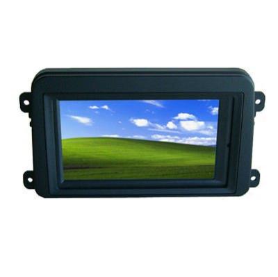 China 7" Touch Screen Double DIN LED 2Din In-dash Car Monitor With GOLF Frame for Car PC 2 DIN Touch Panel Display for sale