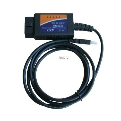 China Elm327 USB OBD2 OBDII EOBD RS232 interface,the latest PC-based scan tool for sale