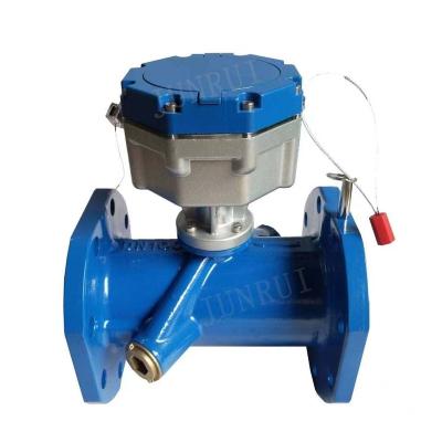 China Single Channel 65mm Cast Steel Factory Supply Water Pipeline Large Size Ultrasonic Water Meter GPRS Lora Flow Meter for sale