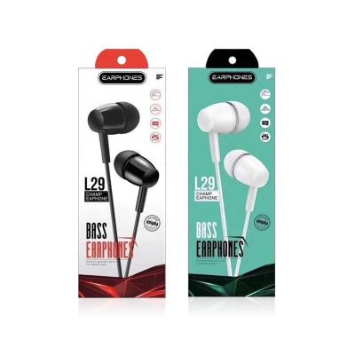 China cheapest 3.5mm In-ear MIC wired headphones handfree headphones for sale