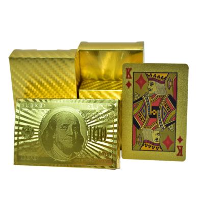 China Cambling Poker Game Custom Packing PVC Plastic Waterproof Playing Cards for sale