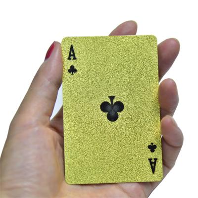 China Cambling PVC / Plastic Coloring Full Printed Advertising Type Art Paper Playing Cards for sale