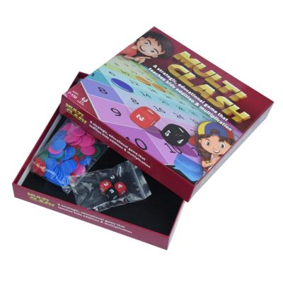 China Customized Wholesale Paper and Cardboard Material Good Quality Board Card Games Sets for sale